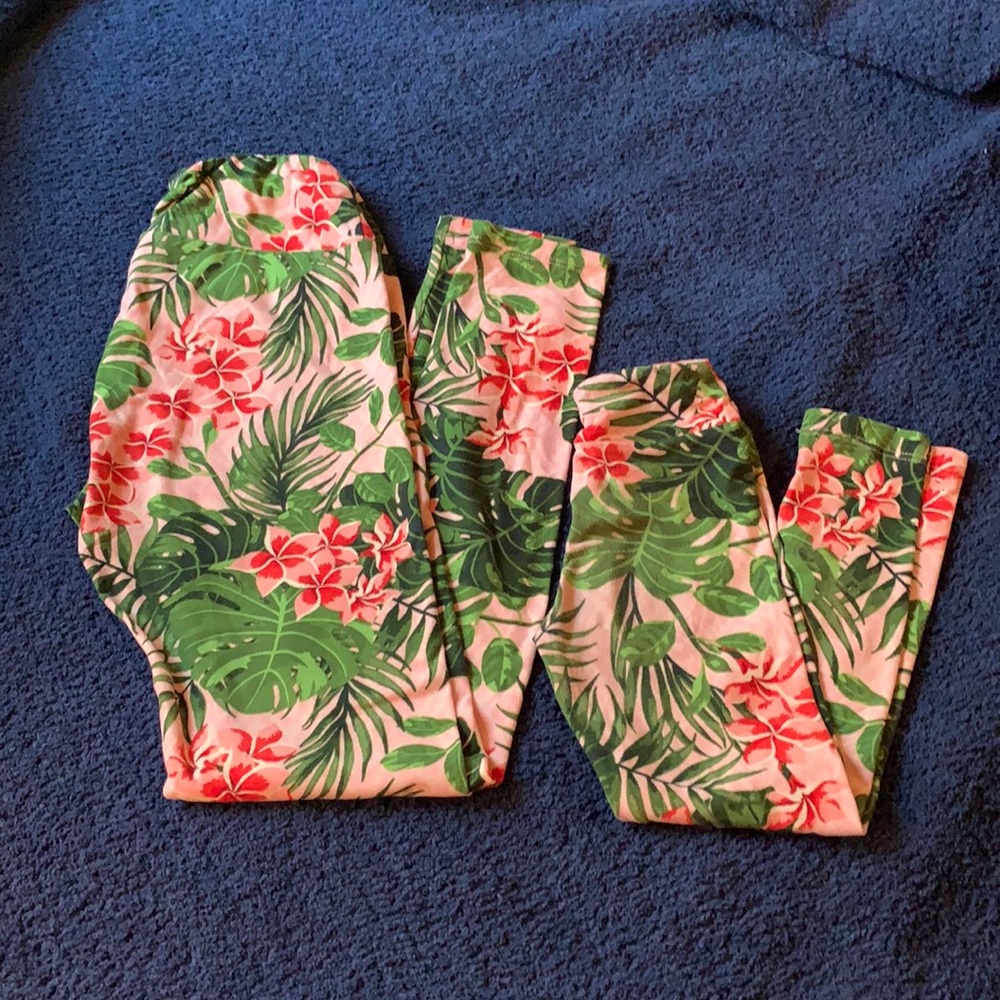 LuLaRoe Mommy and Me Leggings - Tropical